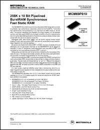 Click here to download MCM69P819 Datasheet