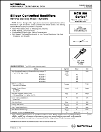 Click here to download MCR106 Datasheet