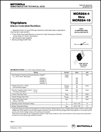 Click here to download MCR264-9 Datasheet