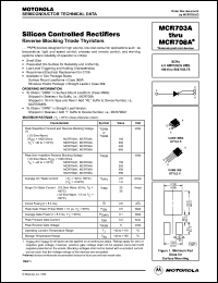 Click here to download MCR706A Datasheet