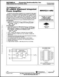 Click here to download MHVIC2114R2 Datasheet