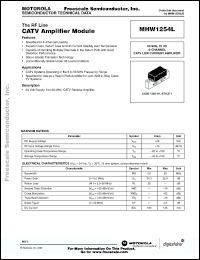 Click here to download MHW1254L Datasheet