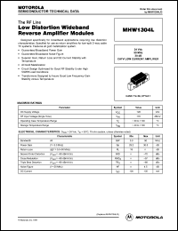 Click here to download MHW1304 Datasheet