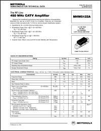 Click here to download MHW5122 Datasheet