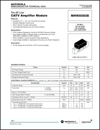 Click here to download MHW8202 Datasheet