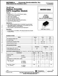 Click here to download MHW9189A Datasheet