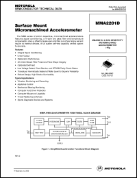 Click here to download MMA2201D Datasheet