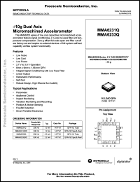 Click here to download MMA6231 Datasheet