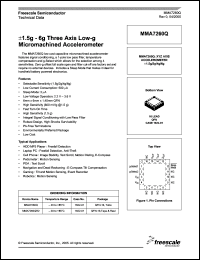 Click here to download MMA7260QR2 Datasheet