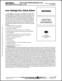 Click here to download MPC9350D Datasheet