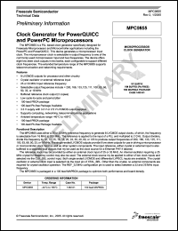 Click here to download MPC9855 Datasheet