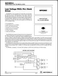 Click here to download MPC992 Datasheet