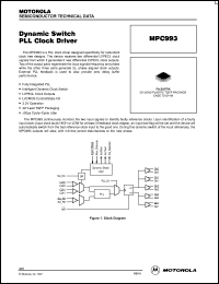 Click here to download MPC993 Datasheet