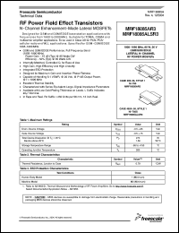 Click here to download MRF18085AR3 Datasheet