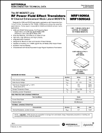 Click here to download MRF18090A Datasheet