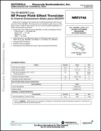 Click here to download MRF374A Datasheet