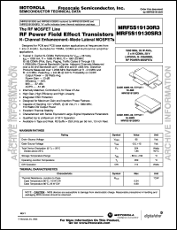 Click here to download MRF5S19130SR3 Datasheet