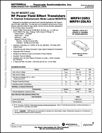 Click here to download MRF9120LR3 Datasheet