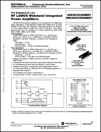 Click here to download MW4IC2230 Datasheet