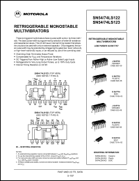 Click here to download SN54LS122 Datasheet