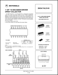 Click here to download 74LS145 Datasheet