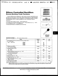 Click here to download 2N5061 Datasheet