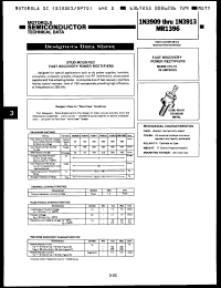 Click here to download 1N3909 Datasheet