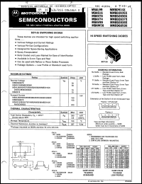 Click here to download MMBD914X Datasheet