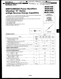 Click here to download MUR180E Datasheet