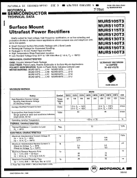Click here to download MURS110T3 Datasheet