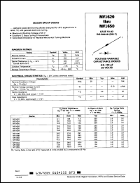 Click here to download MV1650 Datasheet