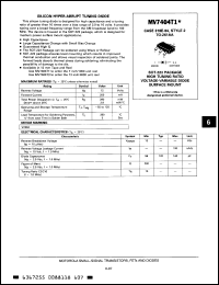 Click here to download MV7404T1 Datasheet