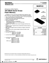 Click here to download M29F010CF12 Datasheet
