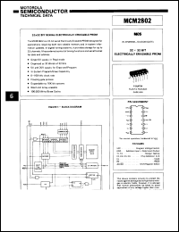 Click here to download MCM2802P Datasheet