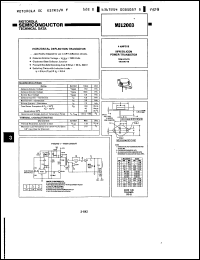 Click here to download MJ12003 Datasheet