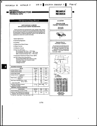 Click here to download MJ16014 Datasheet
