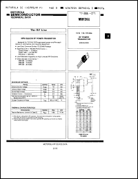 Click here to download MRF261 Datasheet