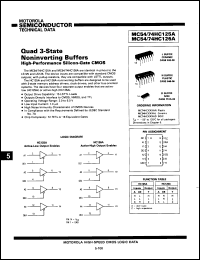 Click here to download MC74HC126AND Datasheet