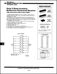 Click here to download 54HC540/BRAJC Datasheet