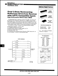 Click here to download 54HCT241/BRAJC Datasheet