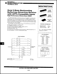 Click here to download 54HCT244M/B2AJC Datasheet