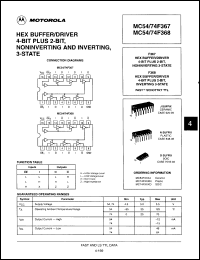 Click here to download MC74F368JD Datasheet
