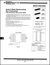 Click here to download 54HC245/BRAJC Datasheet