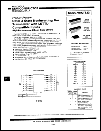 Click here to download MC74HCT623DWDS Datasheet