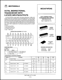 Click here to download MC74F245DWR2 Datasheet