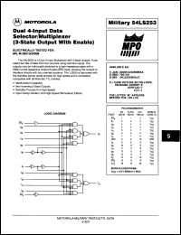 Click here to download 54LS253M/B2AJC Datasheet