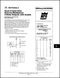 Click here to download 54LS258A/BEBJC Datasheet