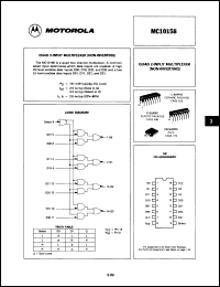 Click here to download MC10158LDS Datasheet