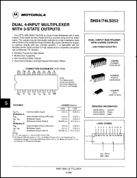 Click here to download SN74LS253JD Datasheet