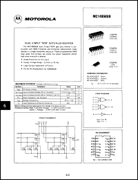 Click here to download MC14000UBCPDS Datasheet